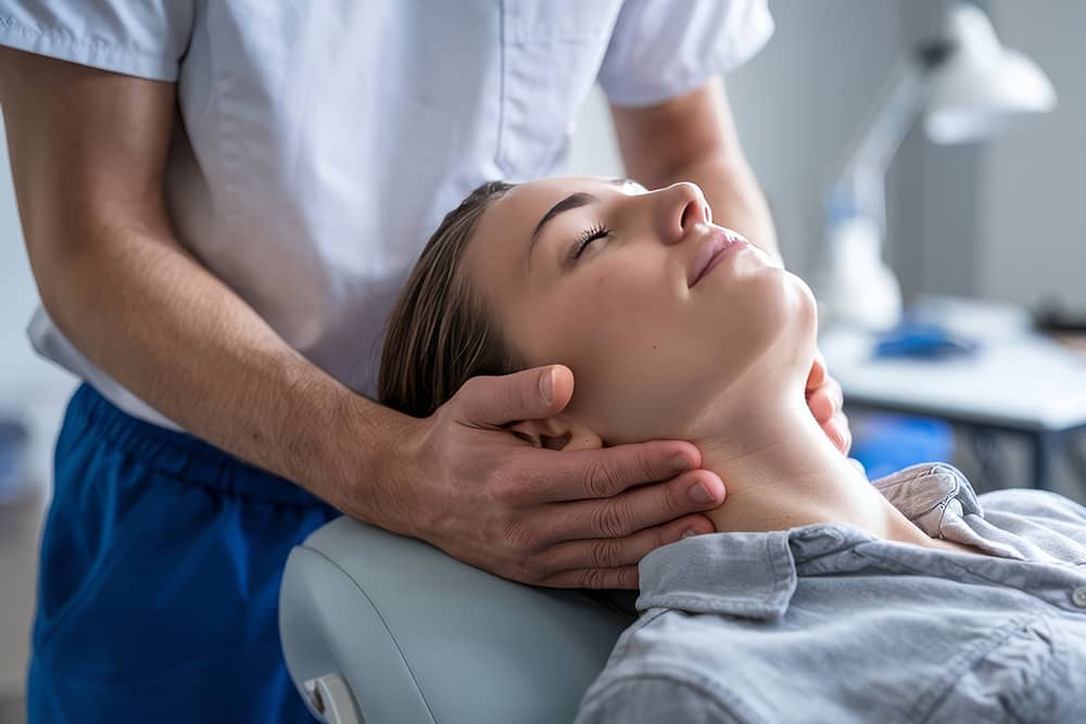 premio-separ-TFG-salud-respiratoria-tematica-fisioterapia-respiratoria Quiropráctico atendiendo a un paciente en un ambiente profesional y acogedor